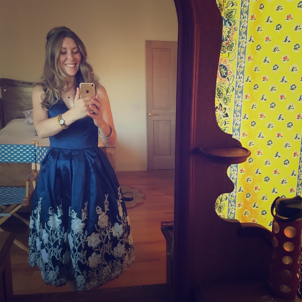Here Comes the Stride Midi Dress - cocktail/formal